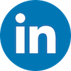 linkedin logo round